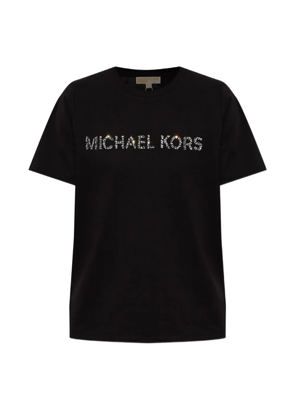 Michael Michael Kors crystal-embellished T-shirt - Nero