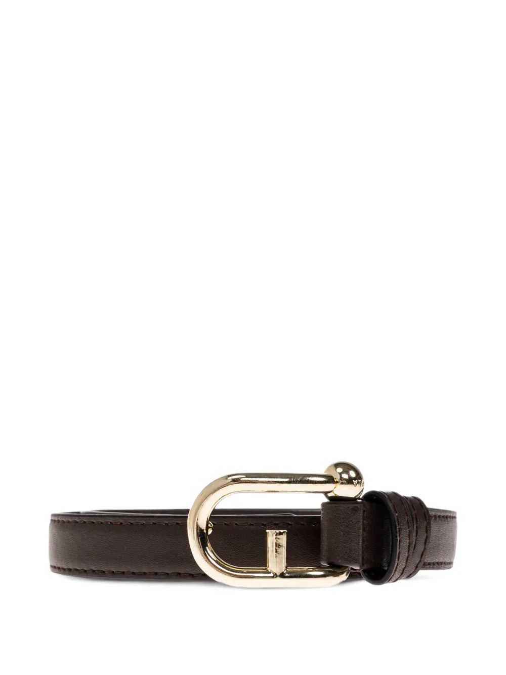 Furla Sara leren schoudertas Bruin