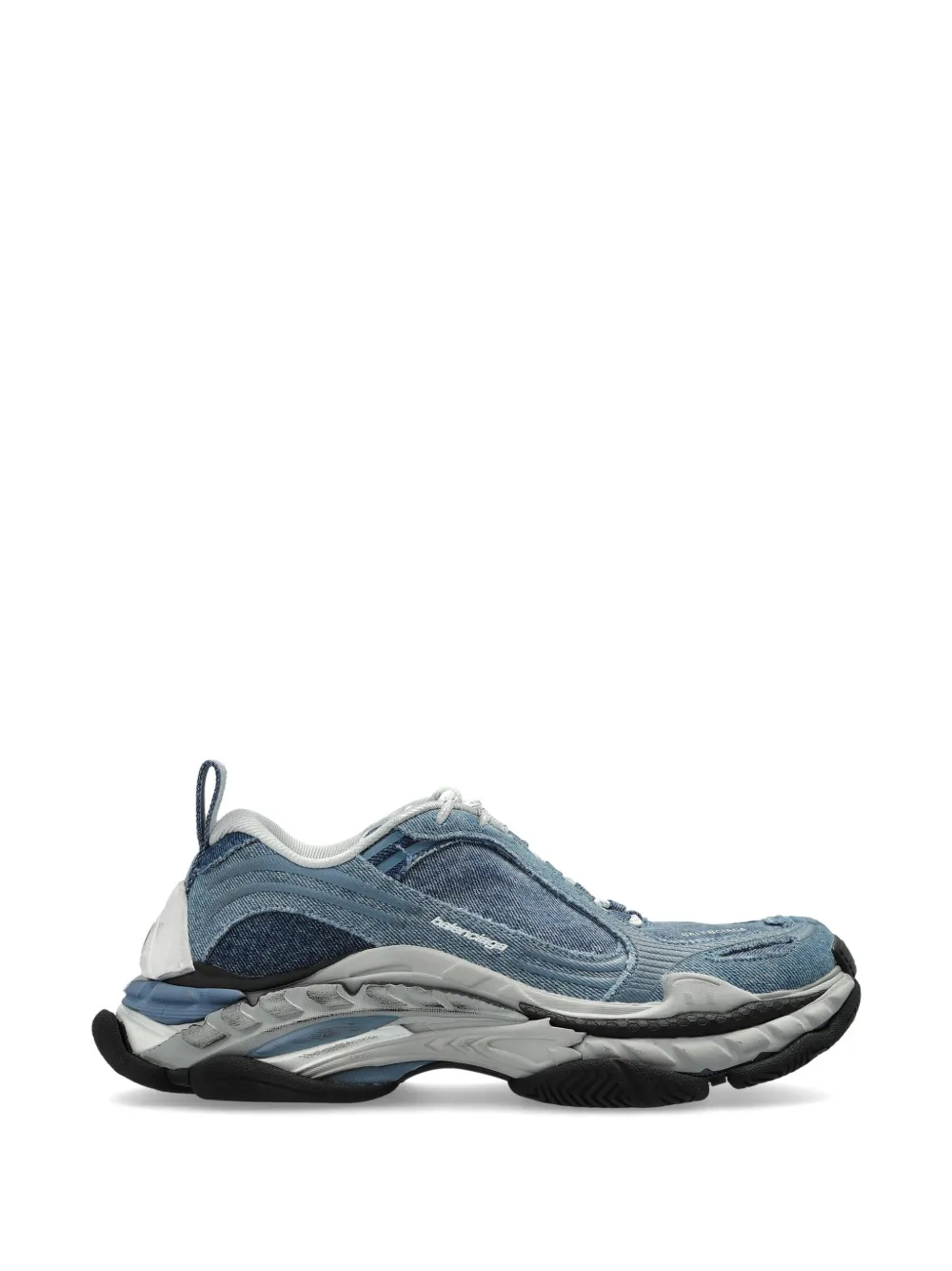 Balenciaga Triple S.2 denim sneakers in blue