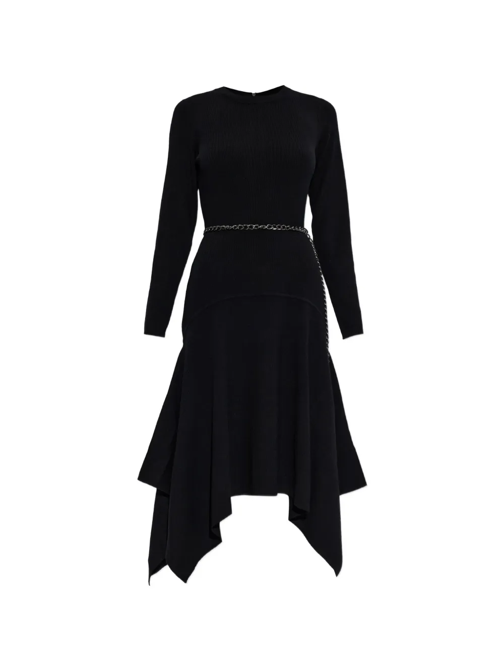 Michael Michael Kors stretch wool handkerchief dress - Black