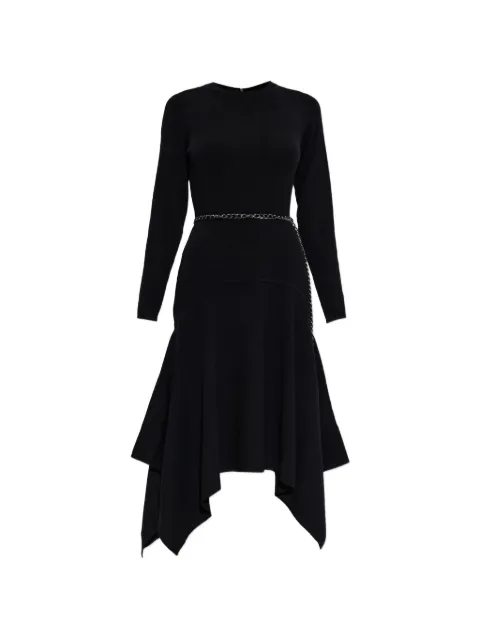 Michael Michael Kors vestido de lana stretch con pañuelo