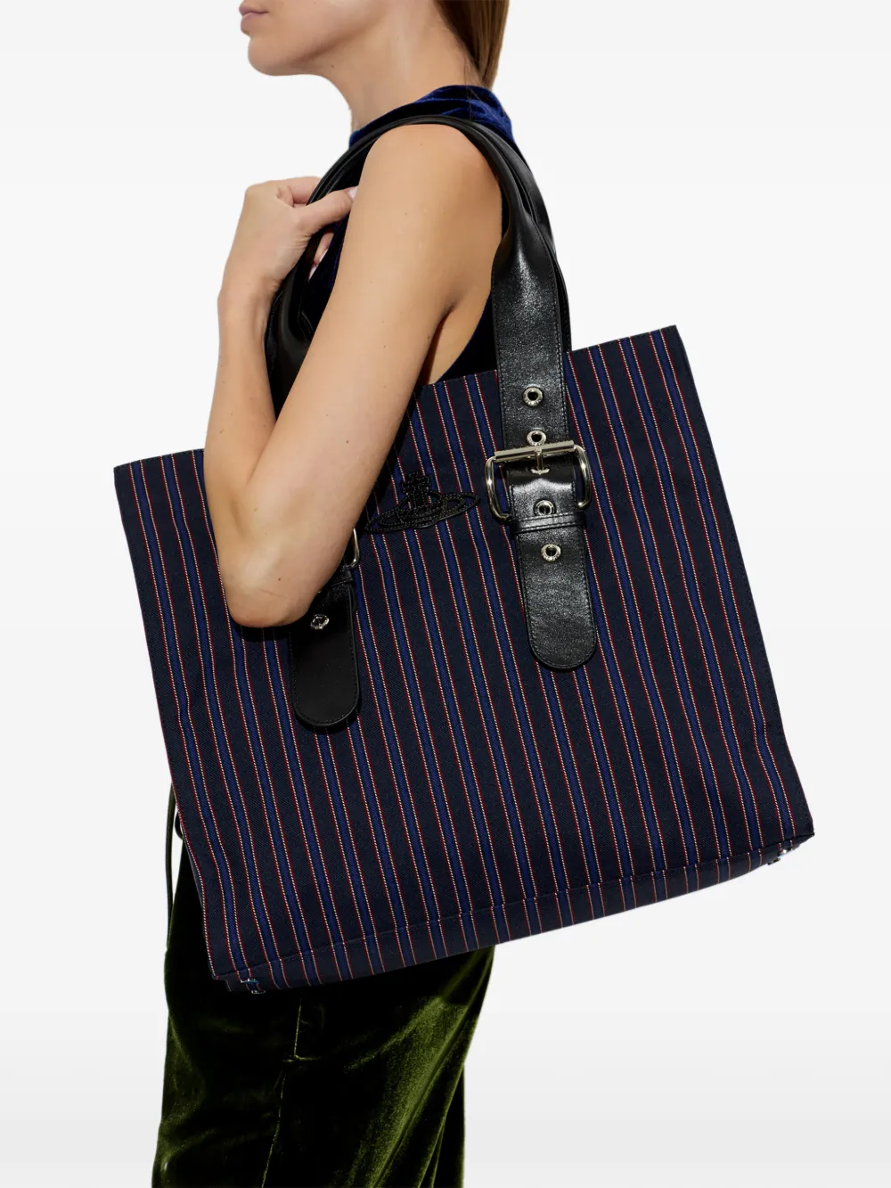 Vivienne Westwood Alex shopper Blauw