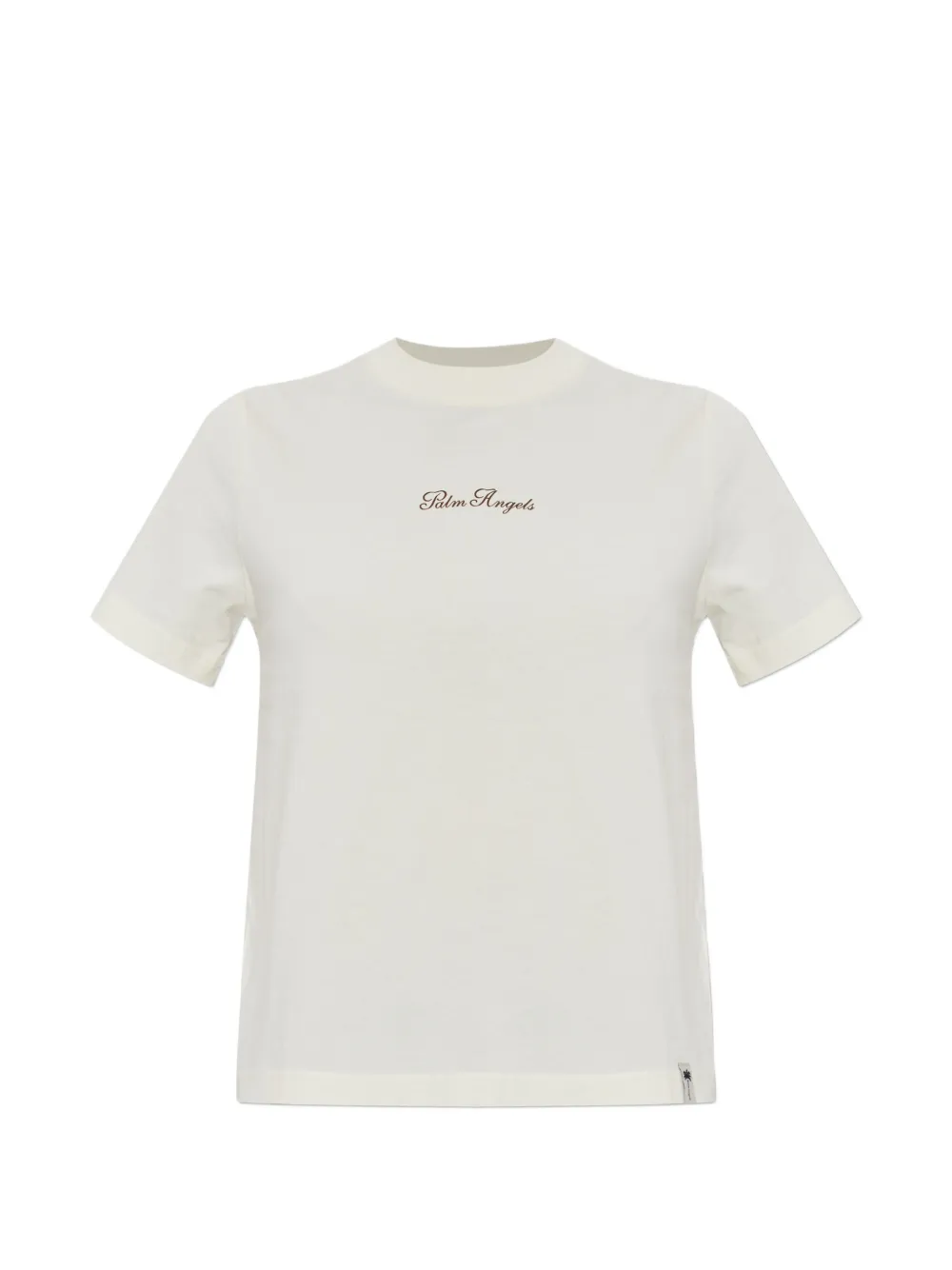 Palm Angels logo-print cotton T-shirt - Tons neutres Palm Angels logo-print cotton T-shirt - Tons neutres