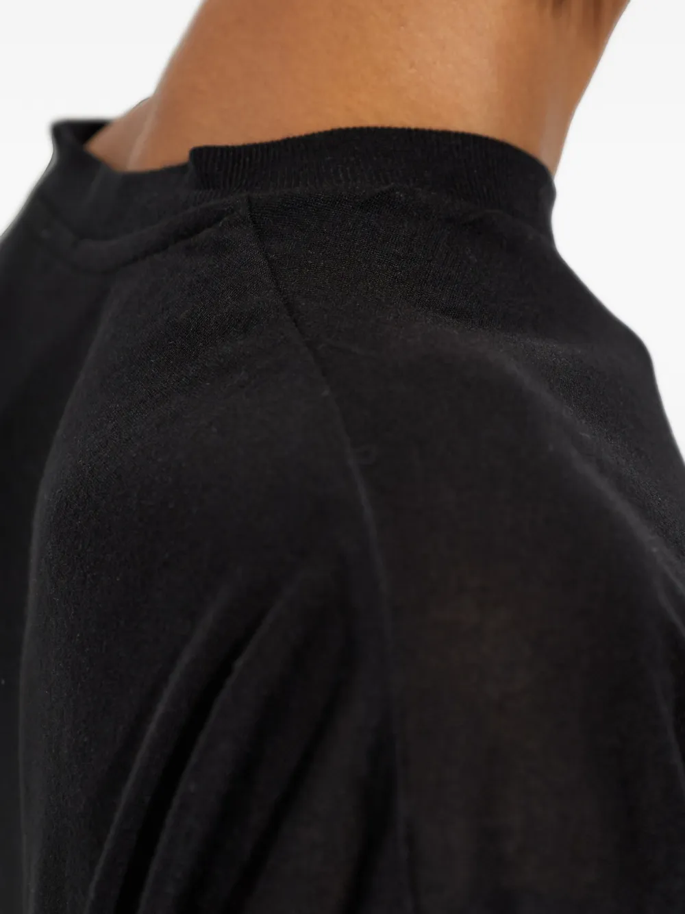AGOLDE Sasha T-shirt met lange mouwen Zwart