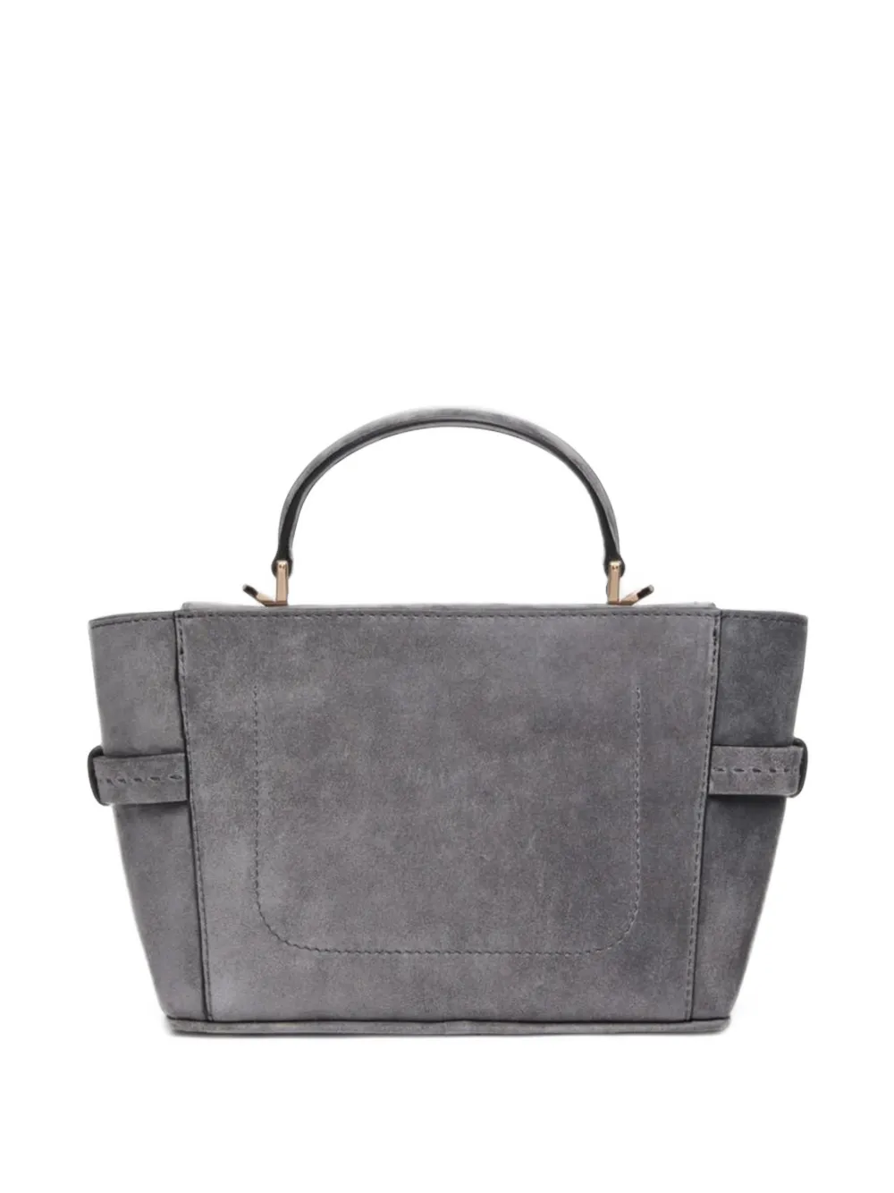 Max Mara extra-small Margaux suede tote bag Grijs