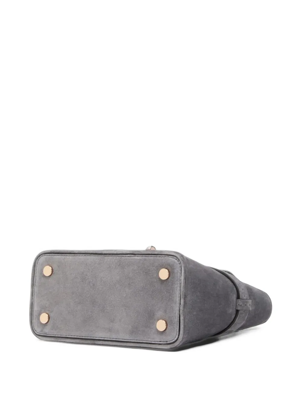 Max Mara extra-small Margaux suede tote bag Grijs