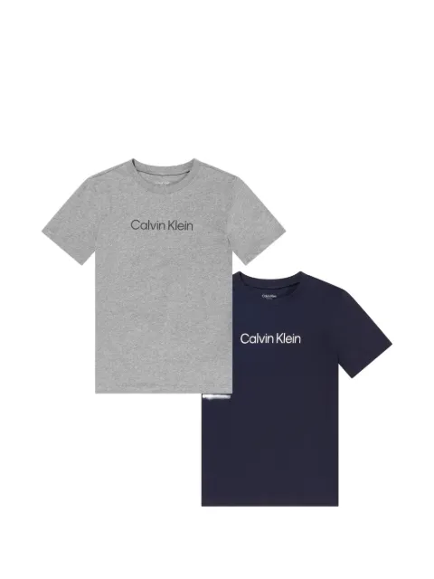 Calvin Klein Kids logo-print T-shirt (set of two)