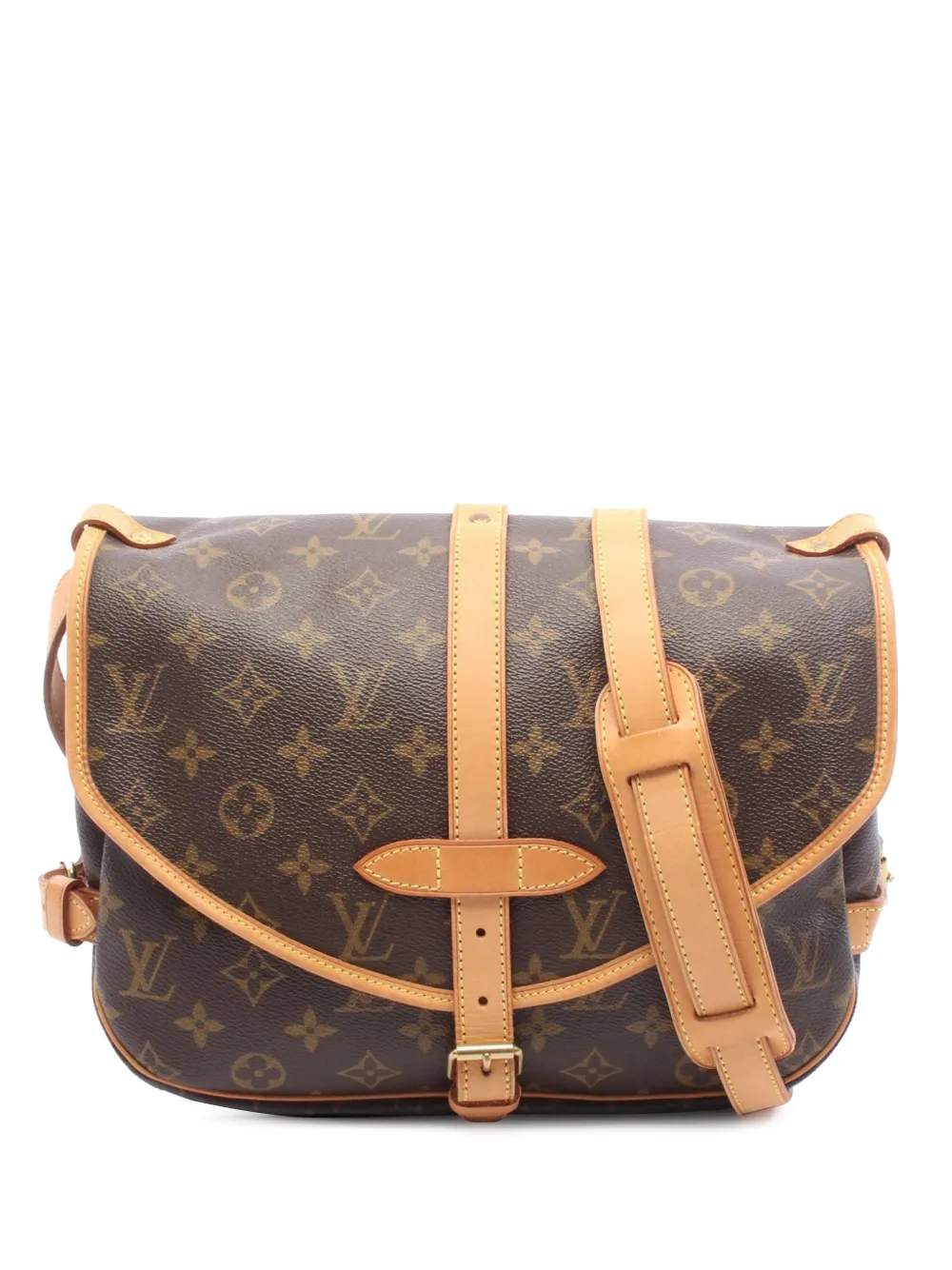 Louis Vuitton Pre-Owned 2004 Monogram Saumur 30 crossbody bag - Marrone