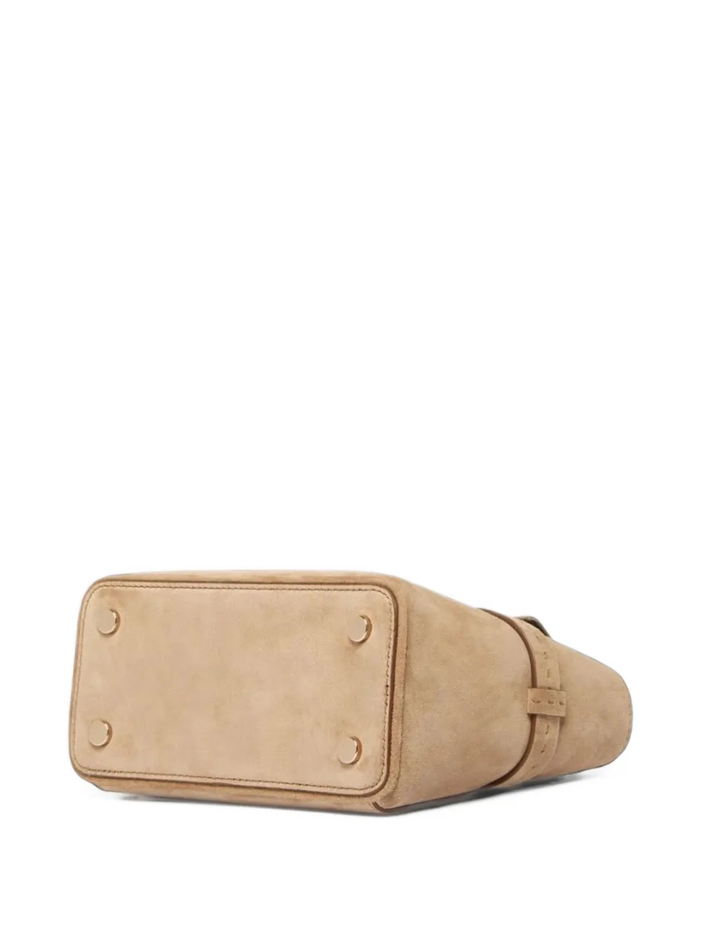 Max Mara extra-small Margaux suede tote bag Beige