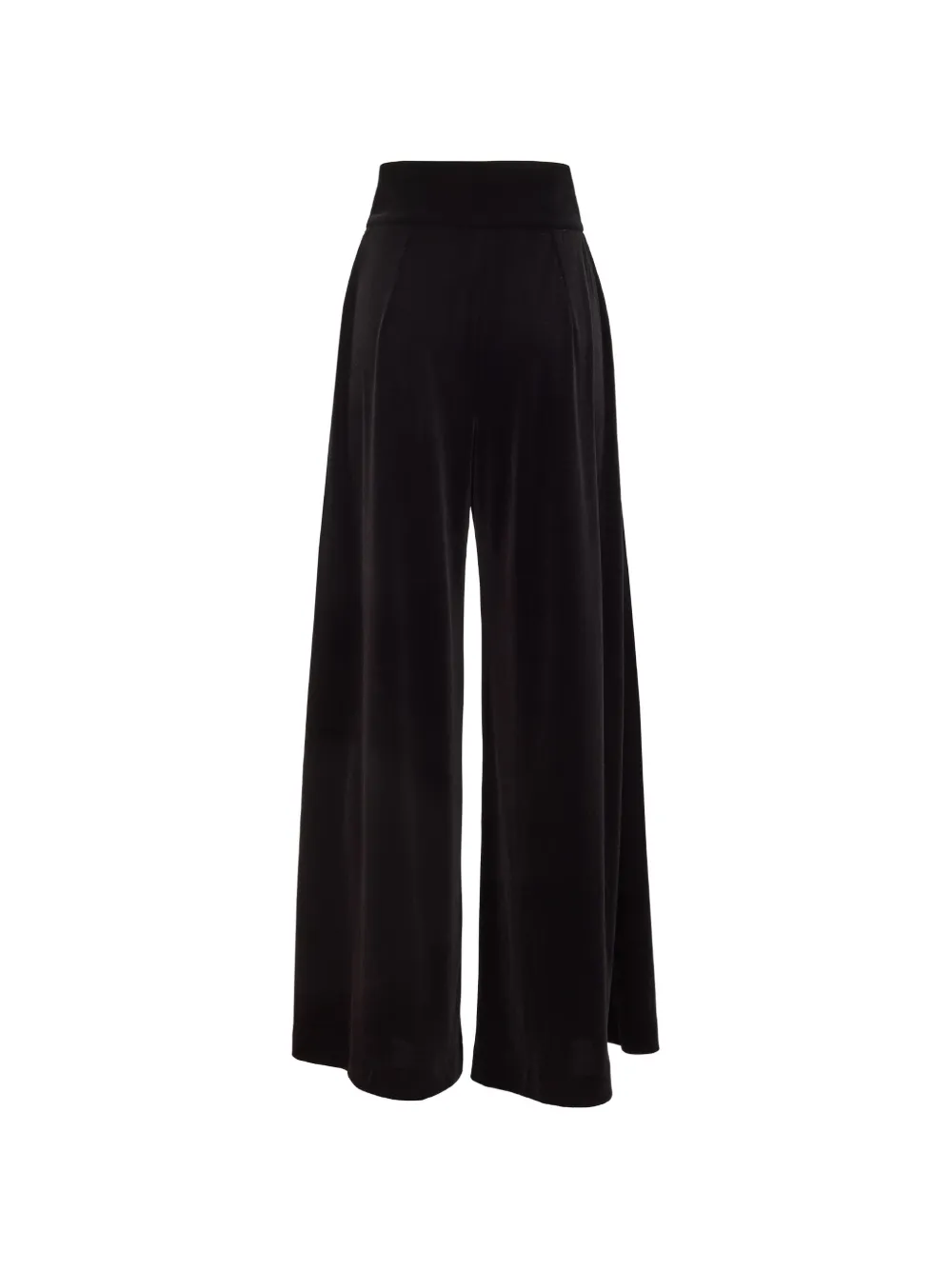 Loretta Caponi Egnazia Palazzo Pants In Black