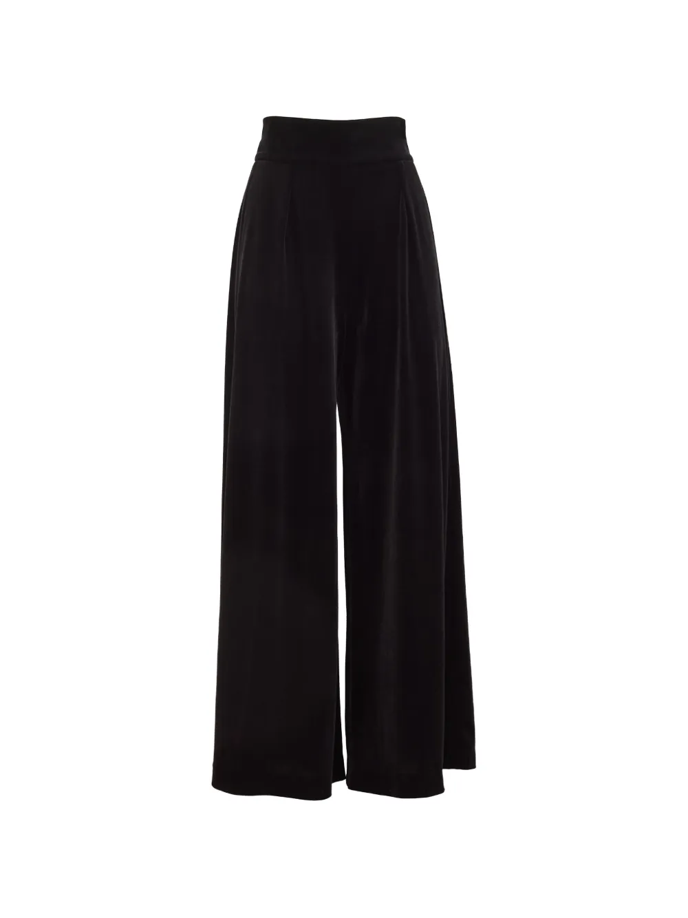Loretta Caponi Egnazia Palazzo Pants in Black