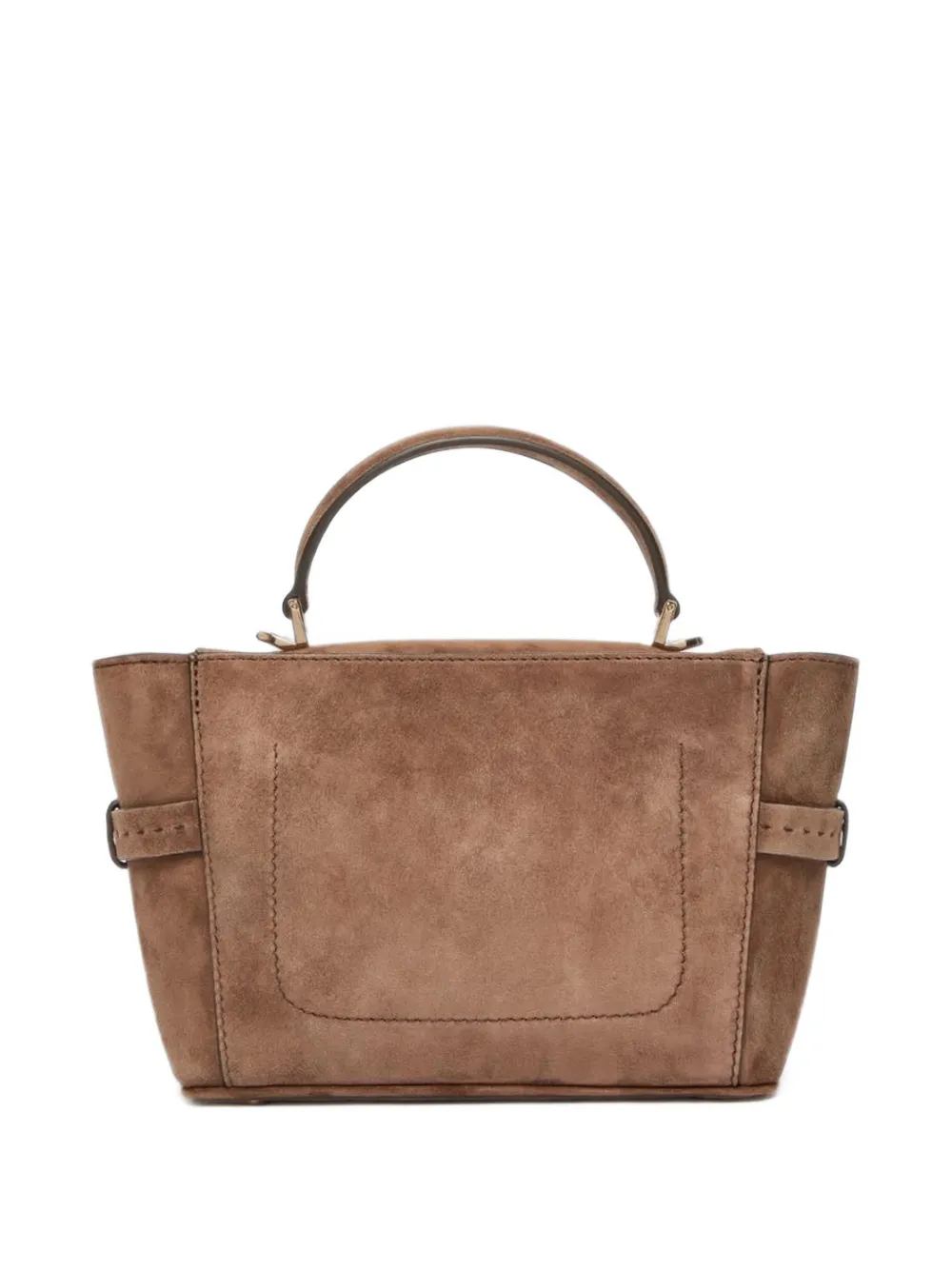 Max Mara extra-small Margaux suede tote bag Bruin