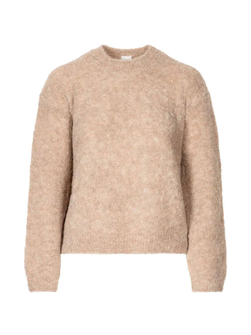 Ct Plage bouclé crew-neck sweater - Tons neutres Ct Plage bouclé crew-neck sweater - Tons neutres