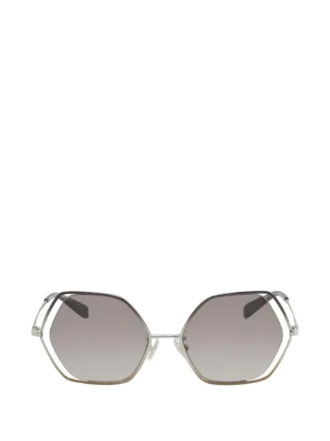 Coach geometric-frame sunglasses