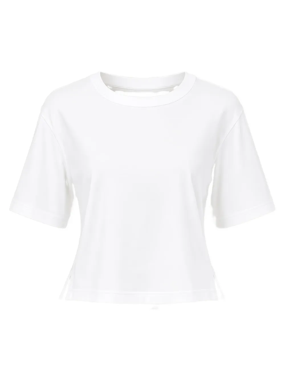Citizens of Humanity T-shirt met zijsplit Wit