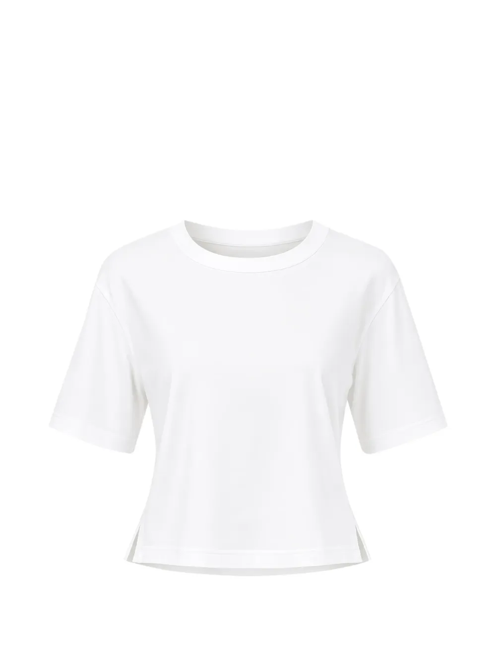 Citizens of Humanity side-slit T-shirt - Bianco