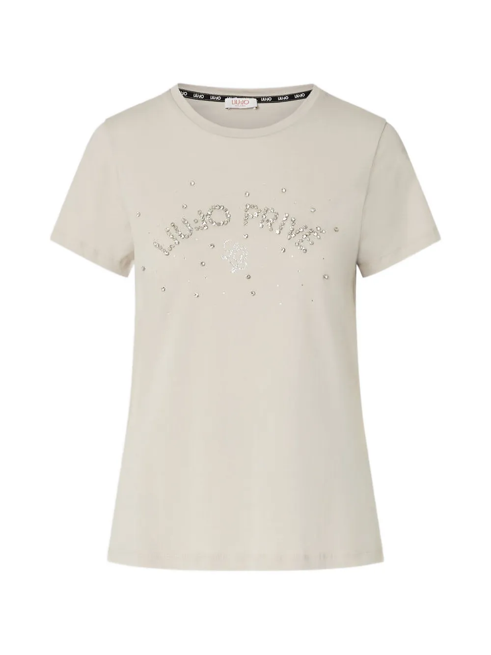 LIU JO T-shirt with logo - Toni neutri