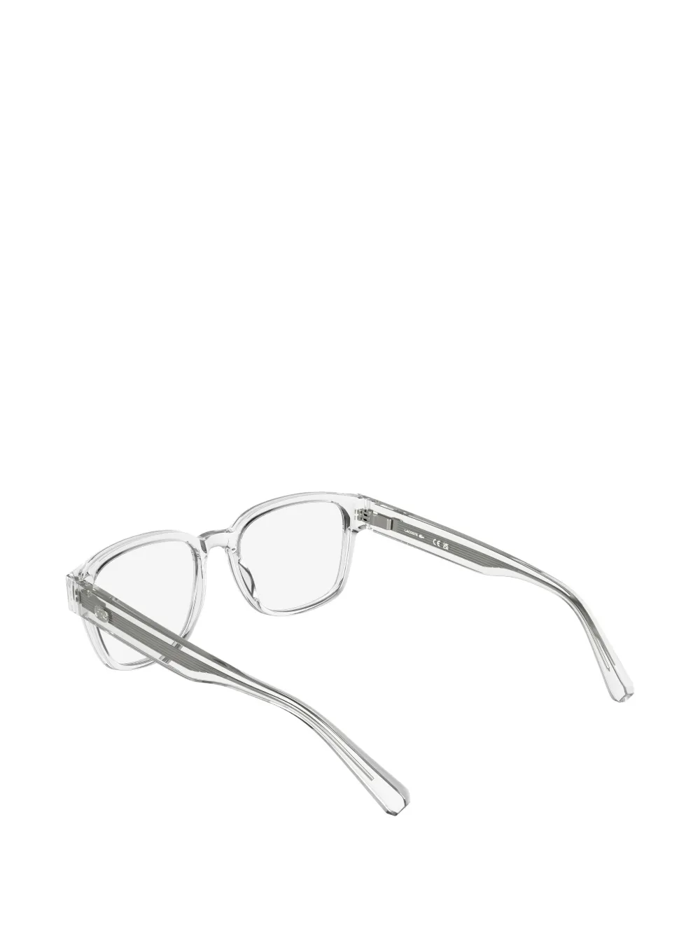 Lacoste Bril met vierkant montuur Beige