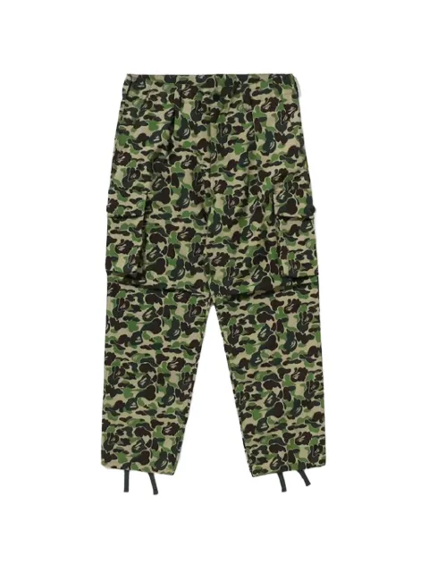 A BATHING APE® x OVO camo-print cargo pants