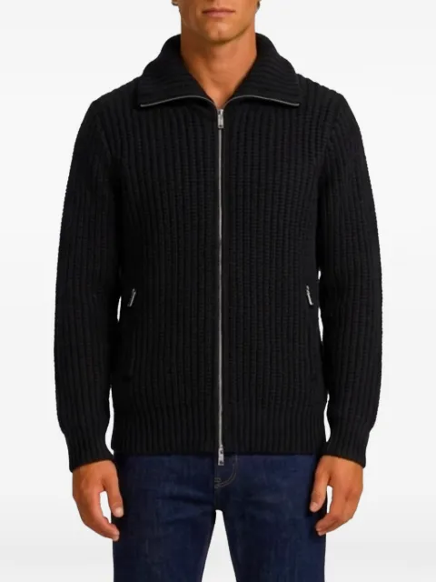 Roberto Collina ribbed-knit zip-up cardigan