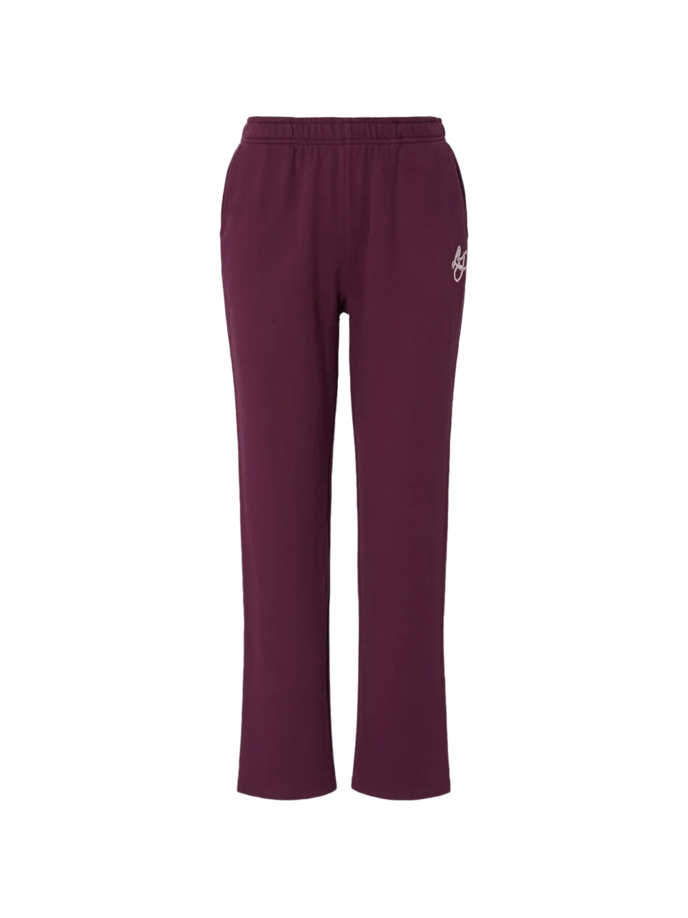 LIU JO trousers regular in sweatshirt - Violett
