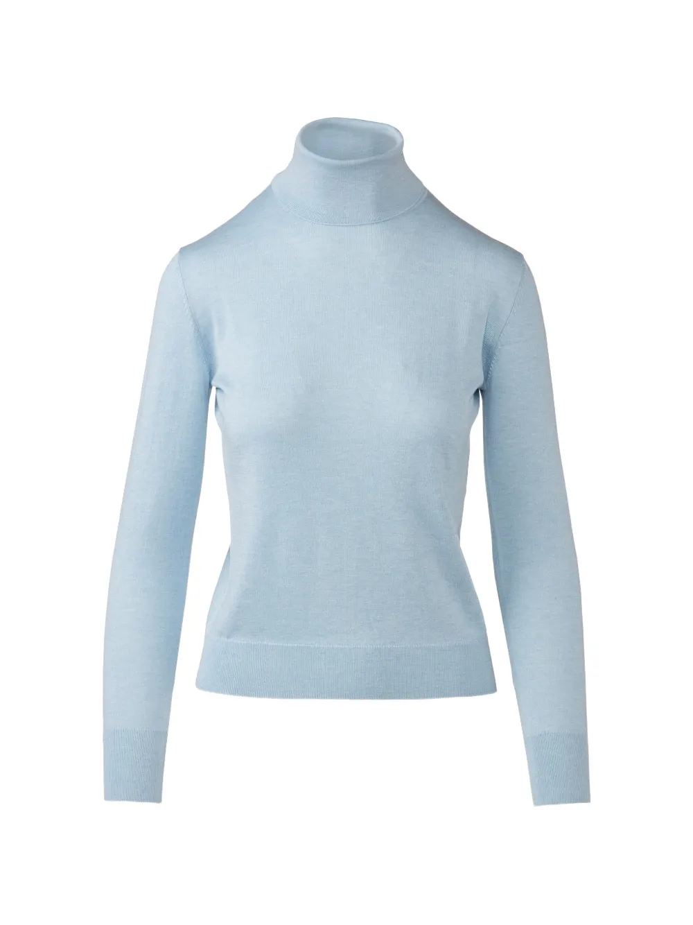 Kinross Cashmere fitted roll-neck sweater