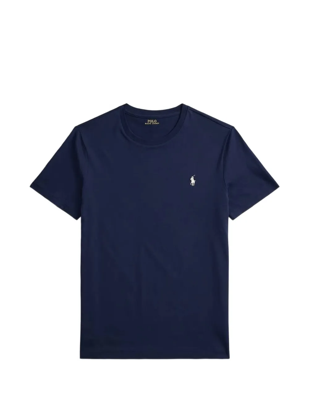 Polo Ralph Lauren Custom Fit T-shirt met geborduurd logo Blauw