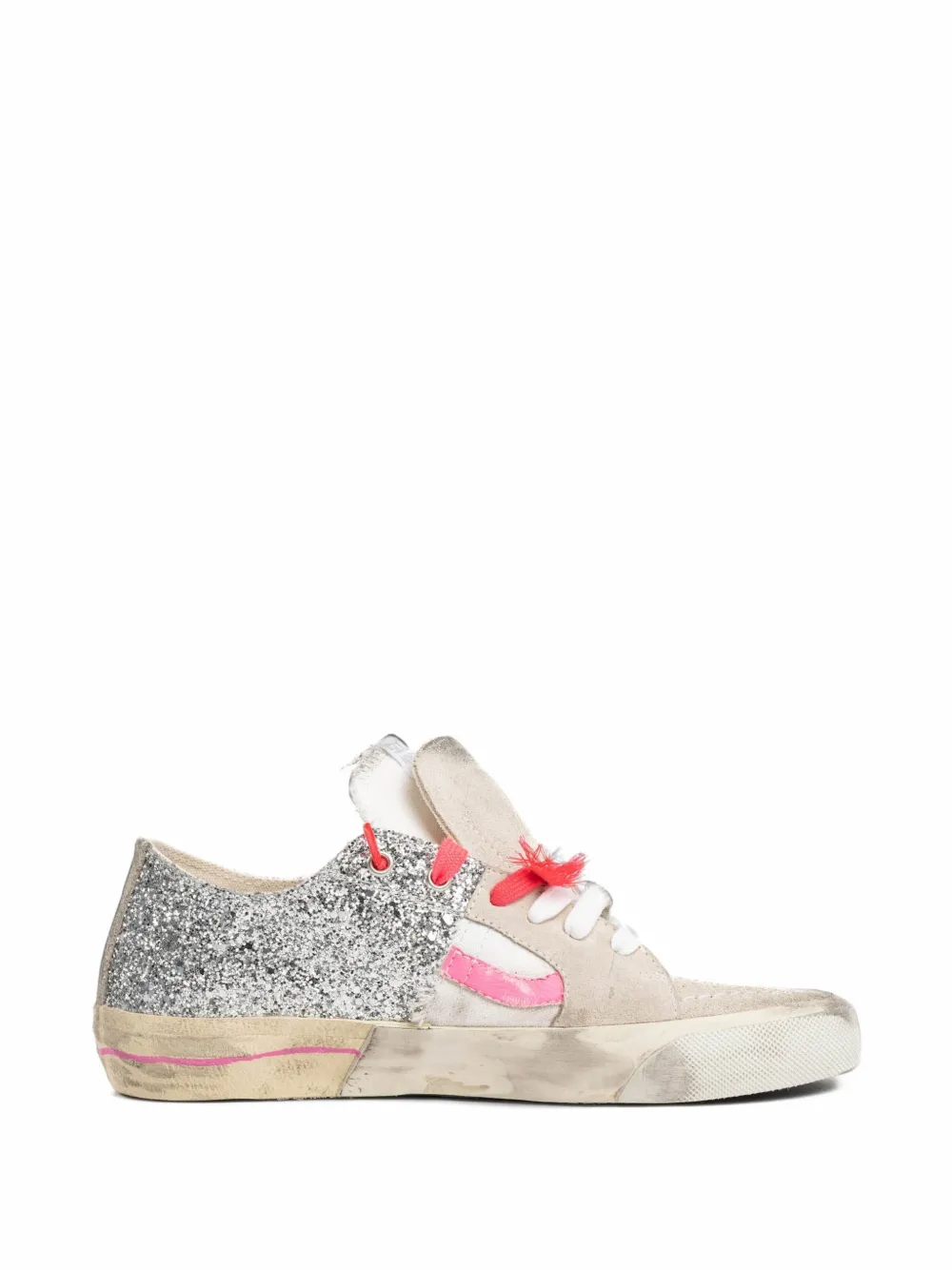 PAUL EASTERLIN Caly glitter-detail sneakers