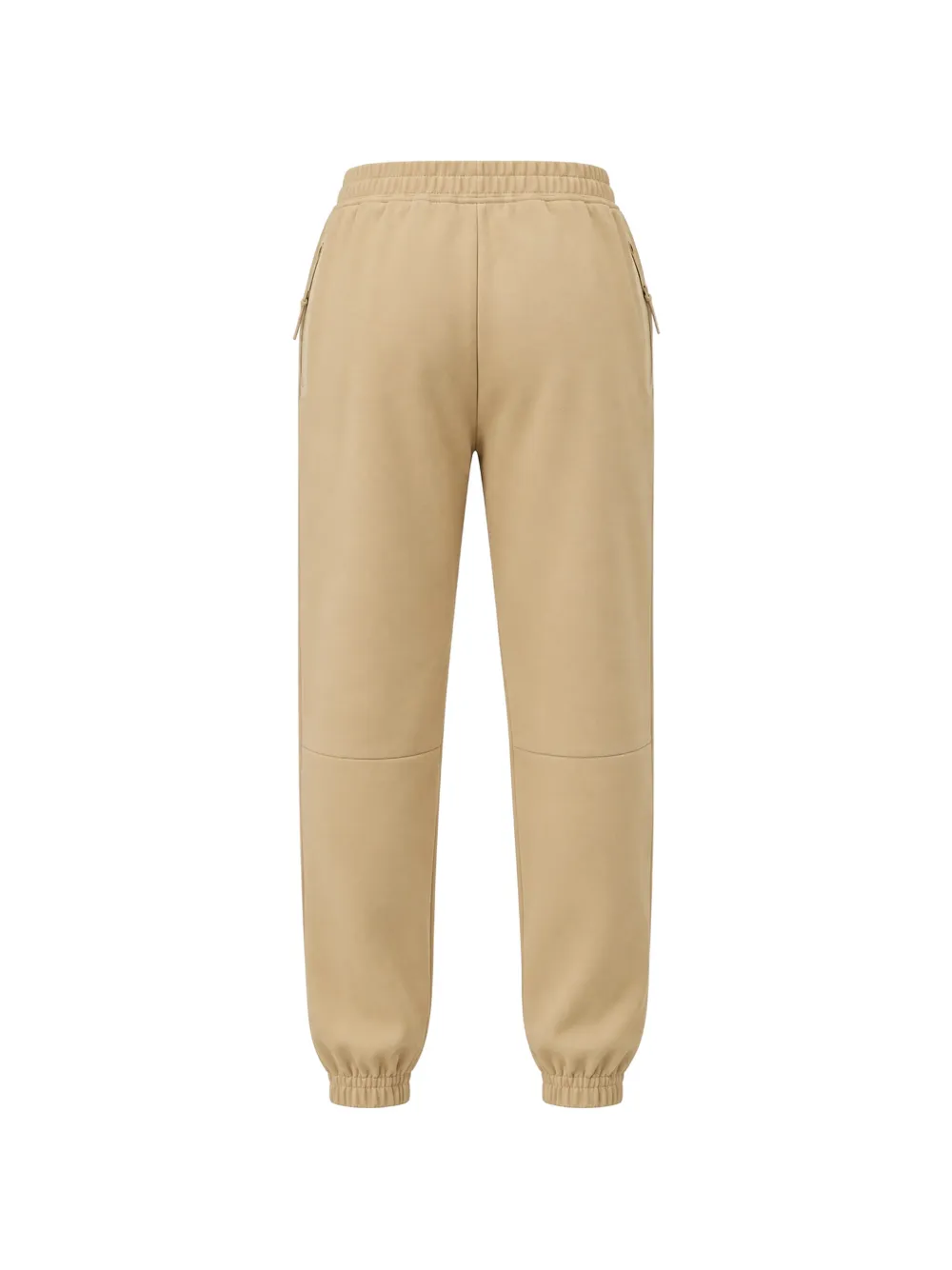 HUGO Trainingsbroek met elastische enkels en logo-print Beige