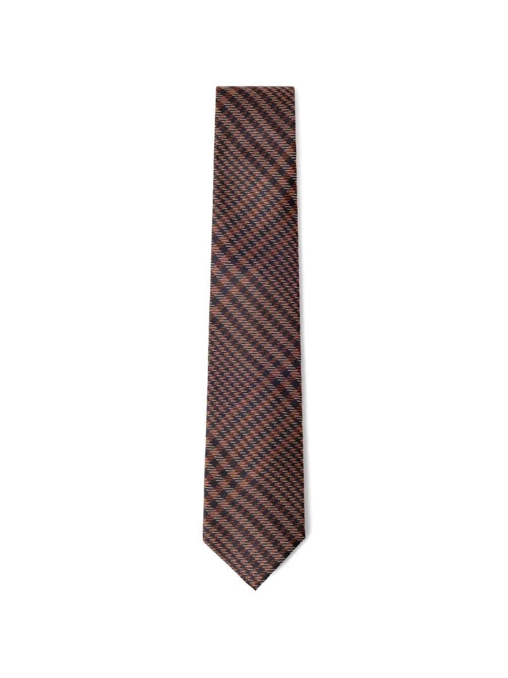 Hackett London Prince of Wales silk tie | Blue | Image 1