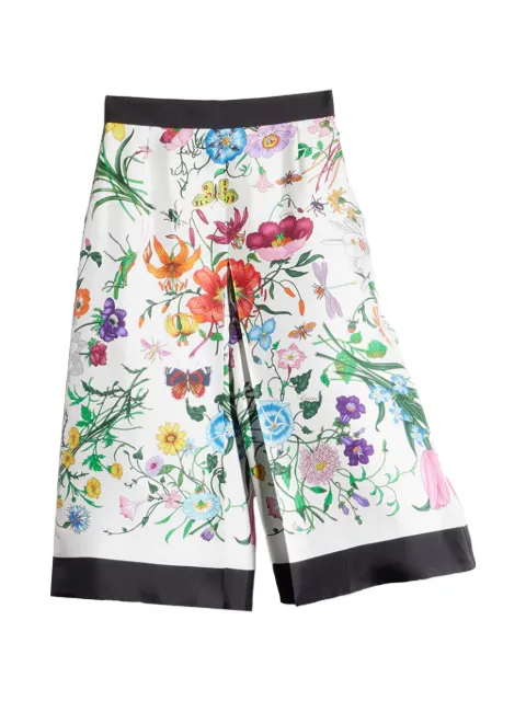 Gucci printed silk pants