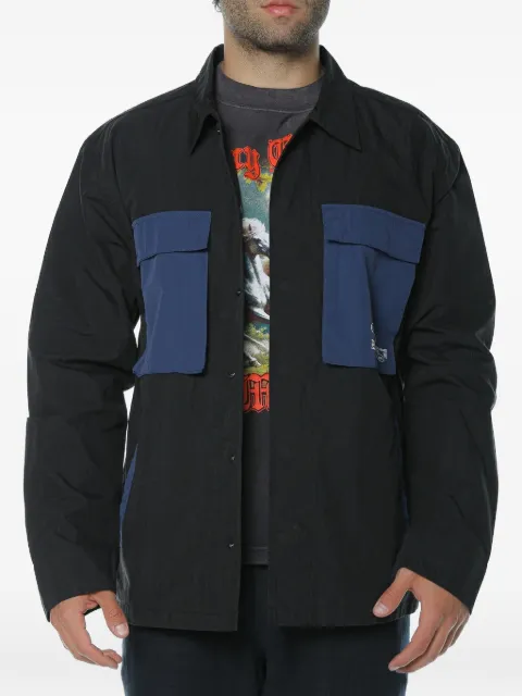 Deus Ex Machina Tommy Surf logo-print panelled shirt