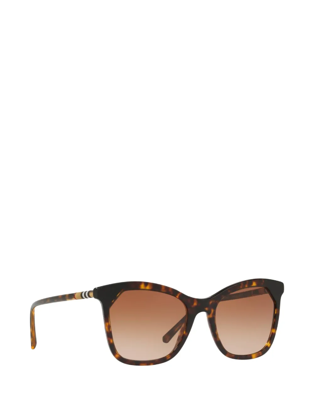 Burberry Eyewear Zonnebril met cat-eye montuur Bruin