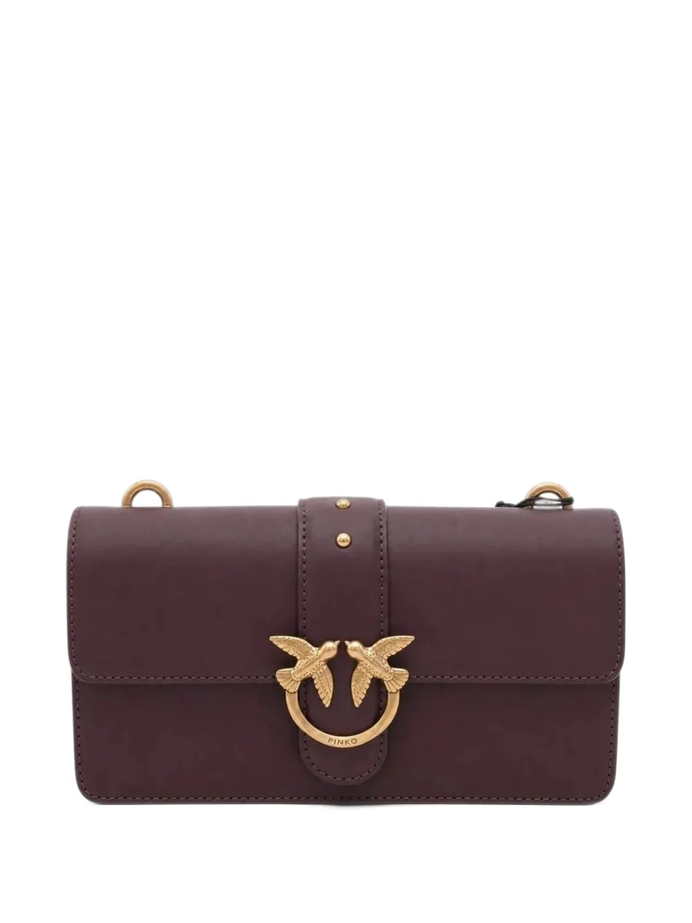 PINKO Kleine Love Birds One schoudertas Paars