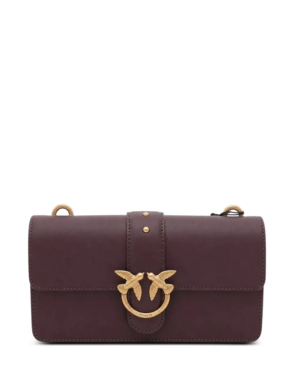 PINKO small Love Birds One shoulder bag - Purple