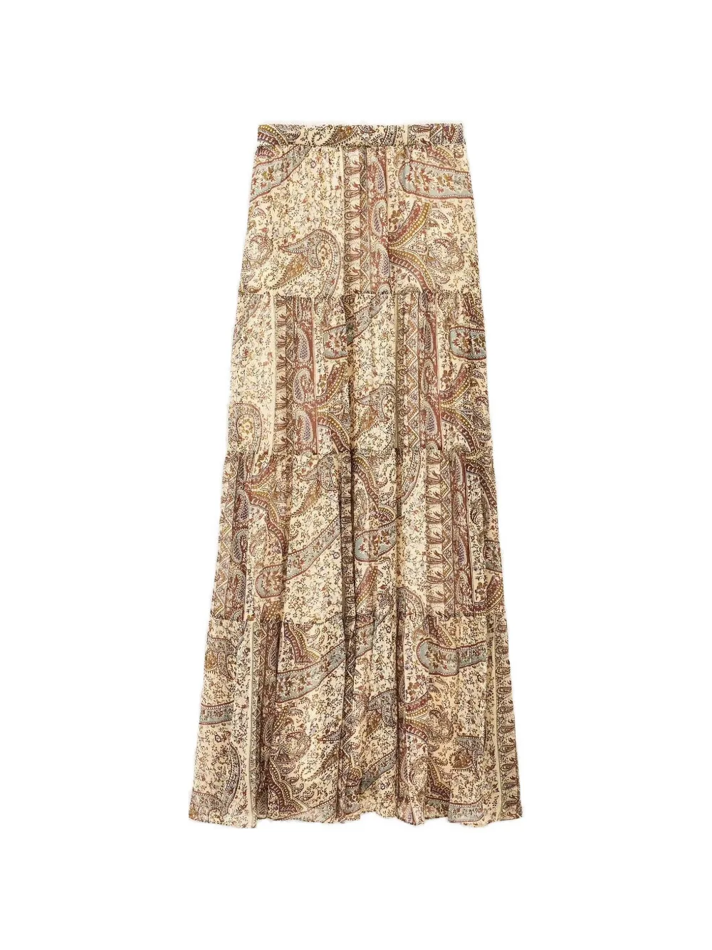 Ba&Sh Gonna lunga Cali con stampa paisley - Blu
