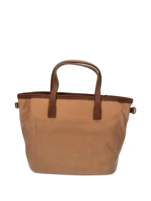 MC2 Saint Barth City bag mini logo-patch tote bag