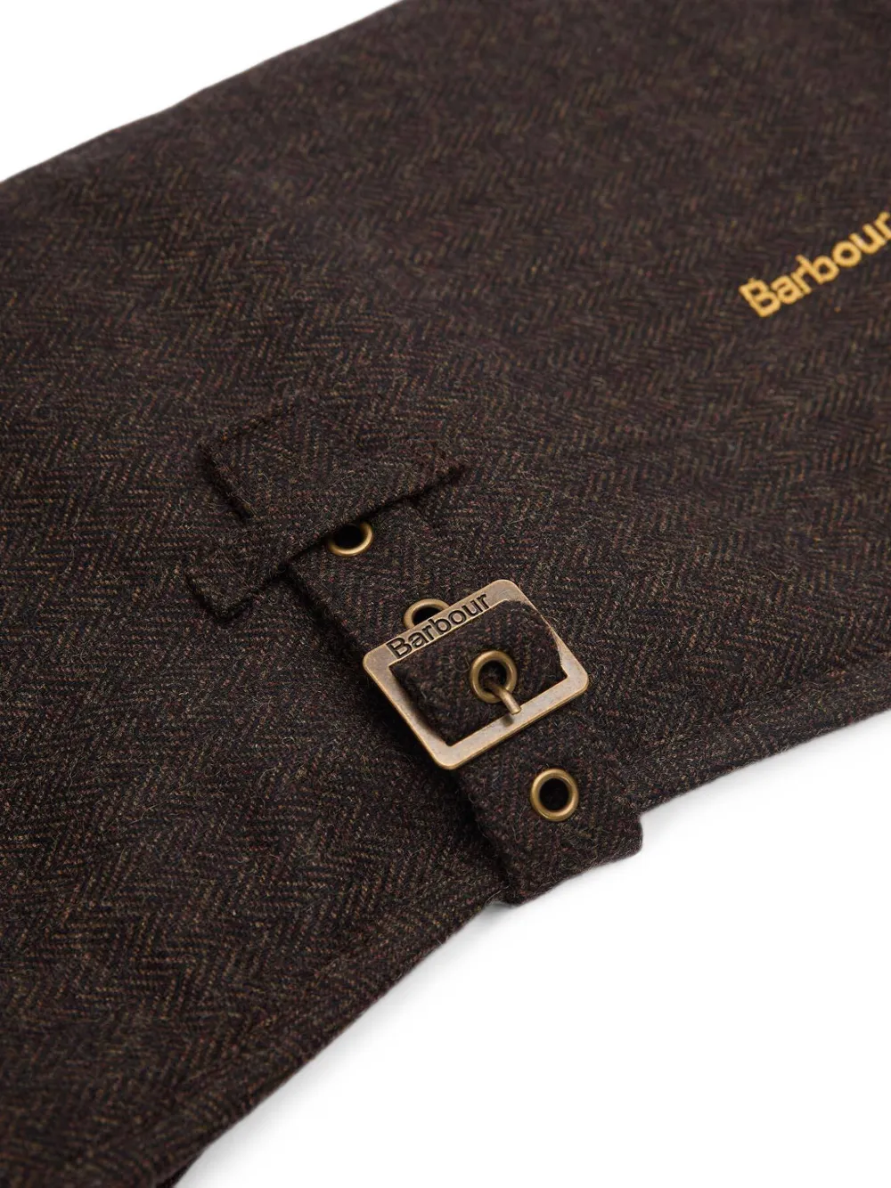 Barbour Barlow tweed hondenjas Bruin