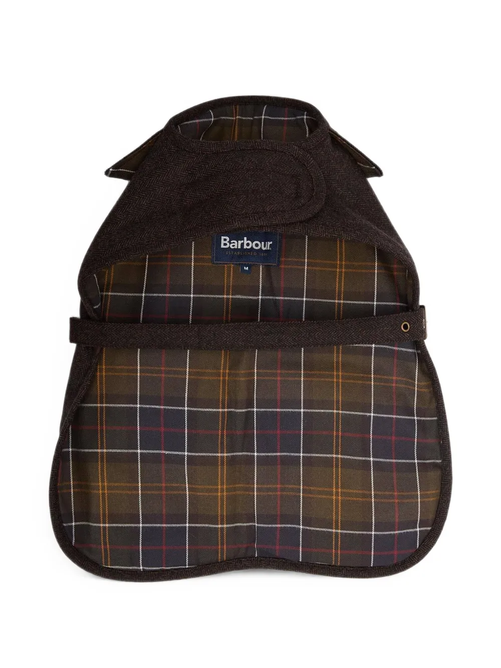 Barbour Barlow tweed hondenjas Bruin