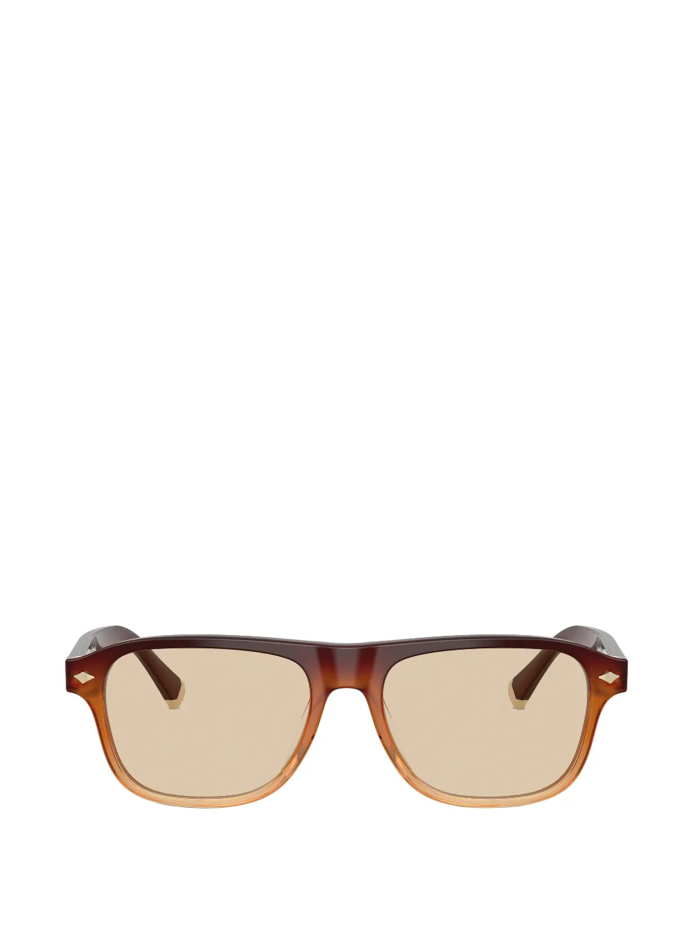 Luxottica Eyewear gradient-effect square-frame sunglasses - Braun