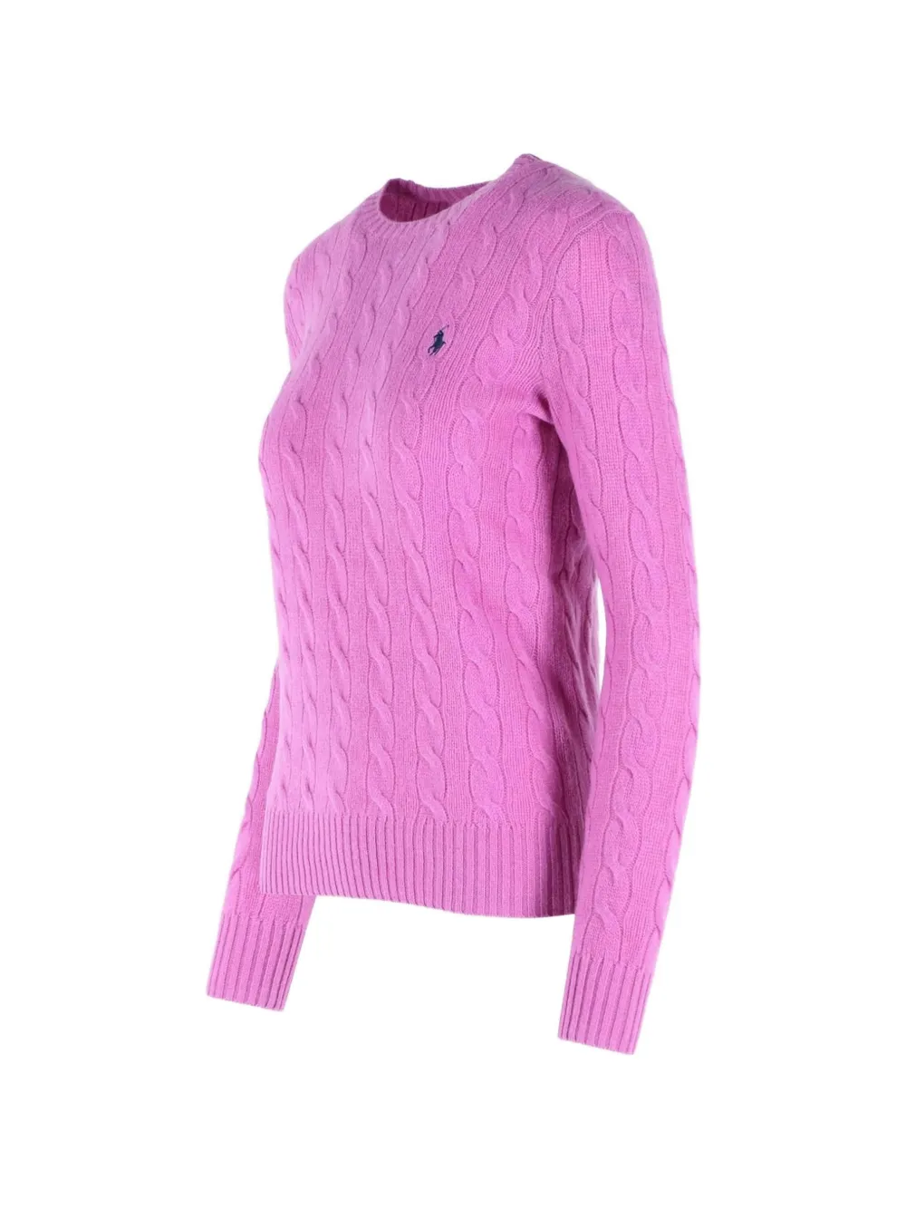 Polo Ralph Lauren Julianna cable-knit sweater Roze