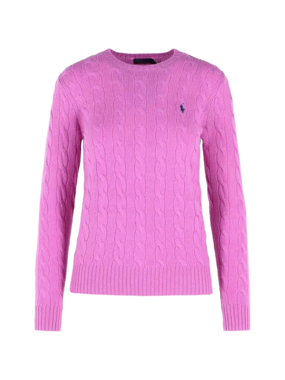 Polo Ralph Lauren Julianna cable-knit sweater Roze