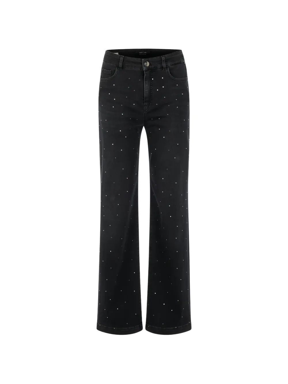 MARCCAIN Wigan rhinestone-embellished jeans - Nero