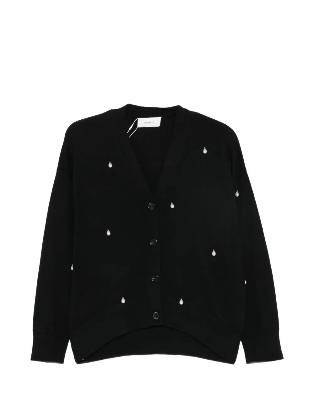 MeimeiJ V-neck cardigan - Nero
