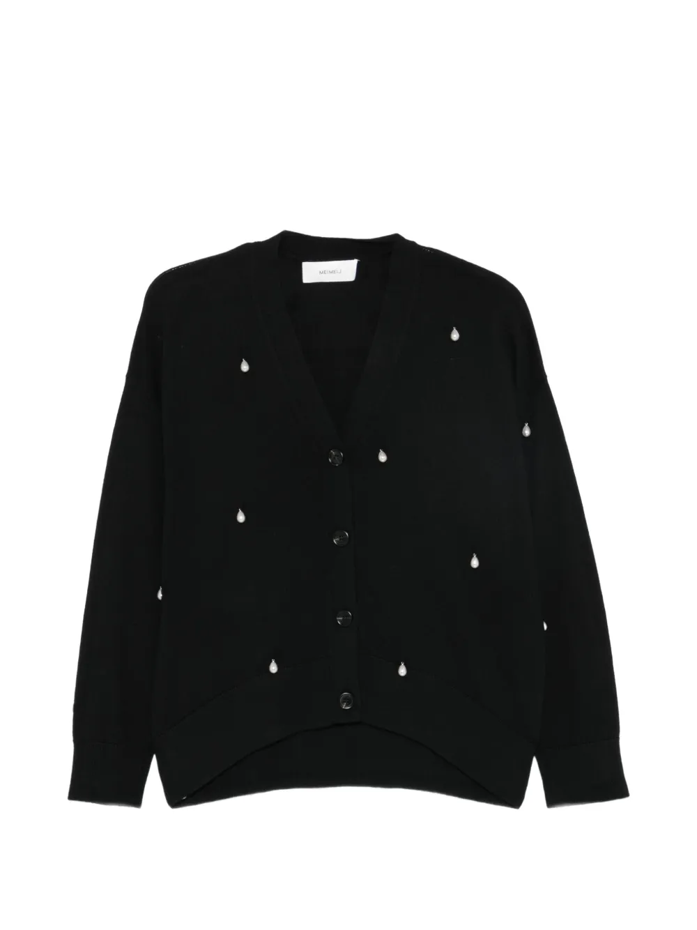 MeimeiJ V-neck cardigan - Schwarz