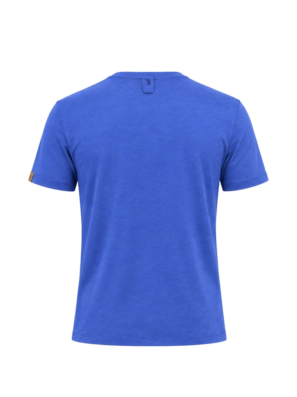 Billionaire T-shirt met geborduurd logo Blauw