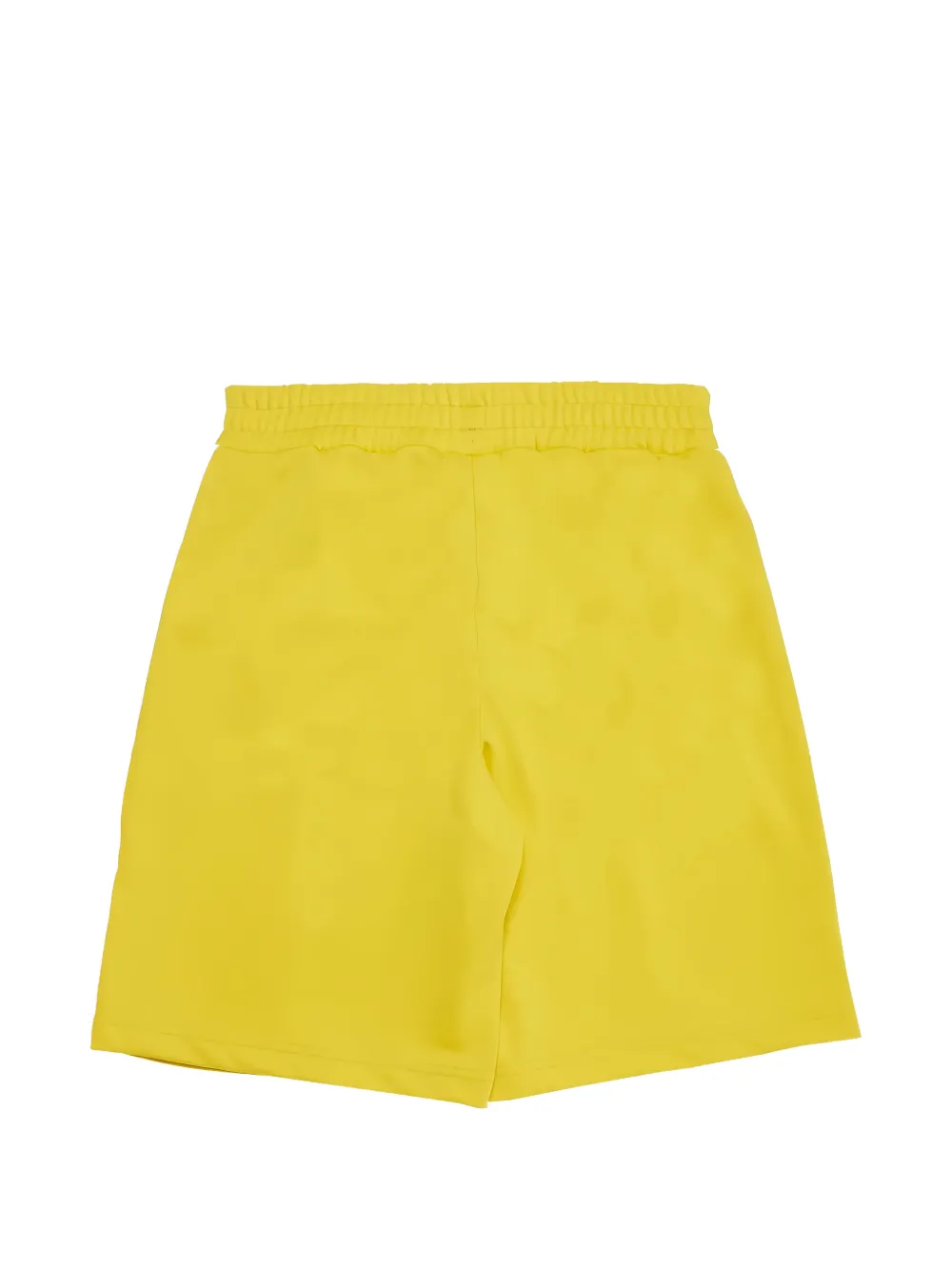 Palm Angels Shorts met logoprint Geel