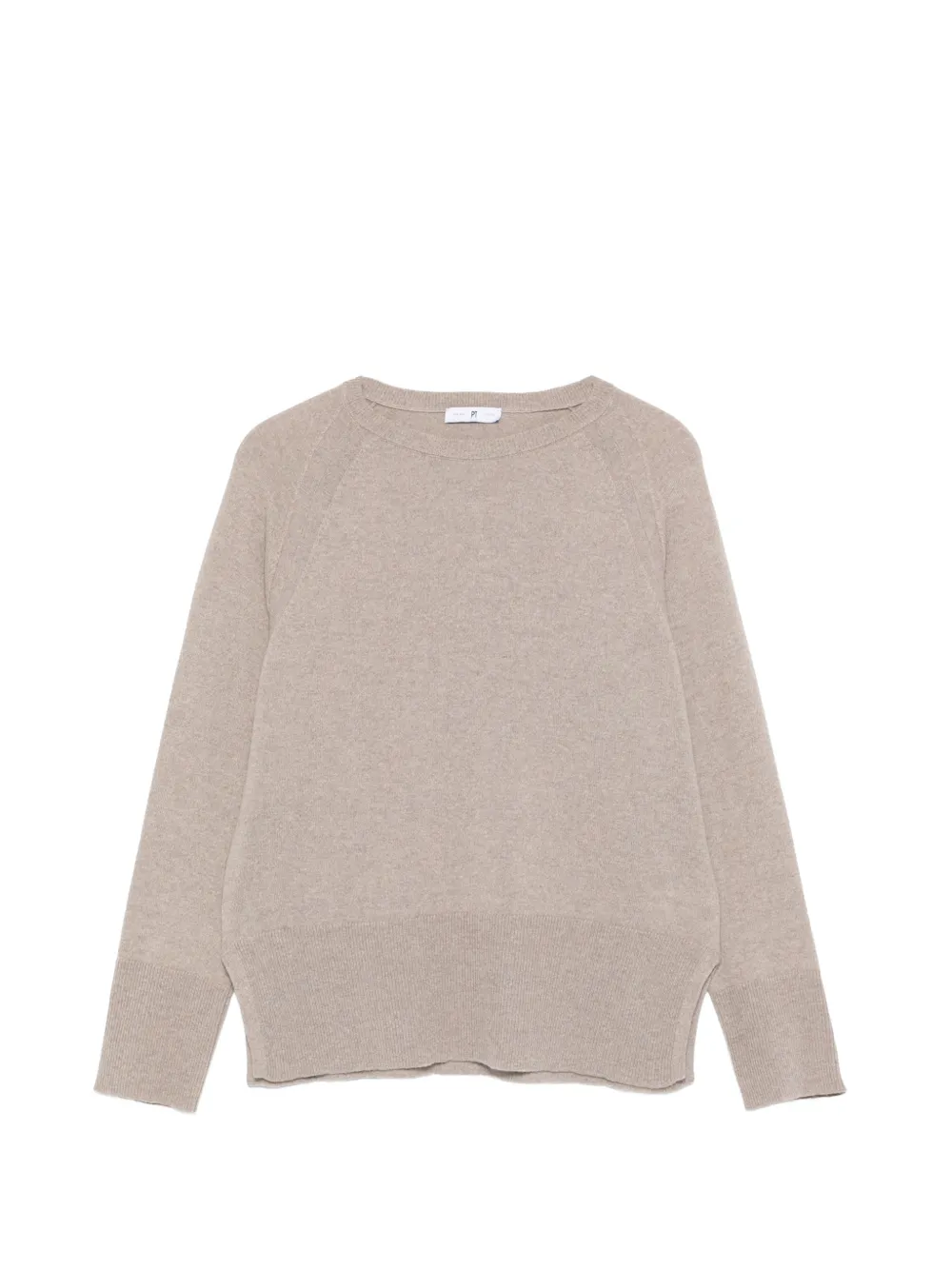 PT Torino Federica raglan-sleeve sweater Beige