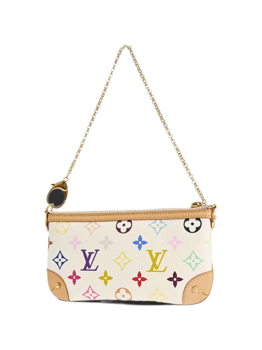 Louis Vuitton Pre-Owned MM Milla chain shoulder bag - Bianco