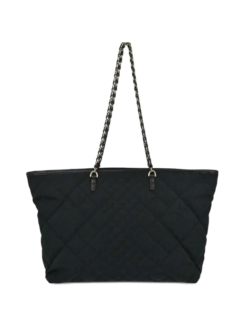 Fendi Pre-Owned Zucca quilted shoulder bag - Schwarz